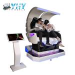 Godzilla Shaped 9D VR Simulator 360 Rotation Double Chair Virtuality Arcade Machine for sale