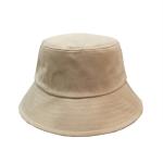 Customized Embroidery Fisherman Bucket Hat Summer Outdoor Cotton Plain Color for sale