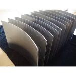 Wrapped Wedge Wire Screen Sieve Filters Bend For A Water Intake for sale