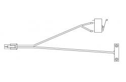China ATM Spare Parts NCR UX Alarm Door Switch Harness 445-0752117 supplier
