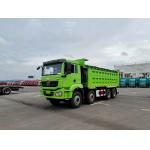 9.5T SHACMAN H3000 Dump Truck 8x4 430 EuroV Green Dumper Truck MAN Axles  2*16T for sale