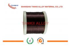 China Nichrome Enamelled Wire Nicr1560 0.5mm Polyurethane With High Temperature supplier