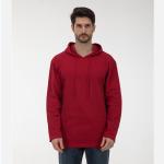 7.5oz Cotton FR Fleece Hoodie NFPA2112 Flame Resistant Welding Hoodie for sale