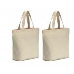 8oz Canvas Cotton Cloth Shopping Bags Foldable Custom Logo Acceptable for sale