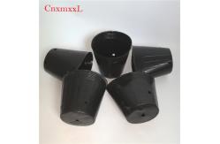China soft pot flexible plastic nursery pots black plastic nursery pots can be customized supplier
