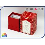 4c Print Matte Lamination Paper Jewelry Boxes With Ribbon Bowknot for sale