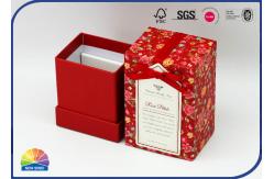 China 4c Print Matte Lamination Paper Jewelry Boxes With Ribbon Bowknot supplier