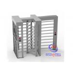 Single Entry Full Height Turnstile Manual Mechanism / Biometric Automatic Electrical for sale