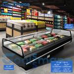 Promotion Counter Fruits And Vegetables Display Fridge Supermarket For Sale for sale