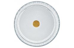 China Transparent Crystal Glass Vessel Basins Ice Prism Countertop Sinks supplier