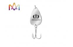 China Fisherman Gift 15g Copper Custom Engraving Charms supplier