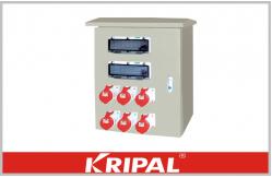 China Industrial IP65 IP66 Metal Power Socket Box with MCB RCCB Protection supplier