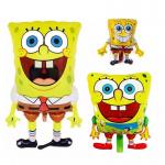 Wholesale Hot Sale Cartoon Character Yellow Sponge Bob SquarePants Patrick Star Shape Balloons for sale