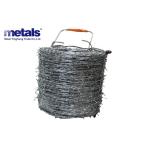 500m Roll And 1.6mm Thickness Hot Dipped Galvanized Barbed Wire With Handle