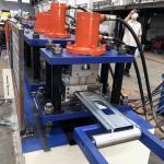 1.2mm Thickness 103mm Width Perforated Metal Roller Shutter Door Machine for sale