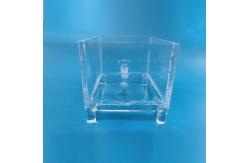 China Quick Damp Rinsing Baths Quartz Wafer Chemical Processing Tank Quartz Cleaning Tank supplier