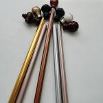 28mm Wrought Iron 6.3 Metres Luxury Curtain Poles for sale