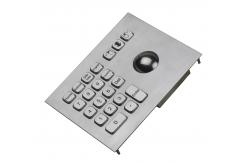 China IP65 304 stainless steel  trackball pointing device mouse USB interface supplier