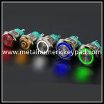 IP66 RoHS Waterproof Keyboard Button LED Illuminated Metal Button for sale