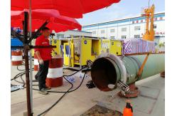 China 42inch - 48inch, 1200mm Pipe Cutting And Beveling Machine With Hydraulic Drive supplier