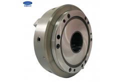 China High Speed Pneumatic Front Mount Chuck With Three Jaws supplier