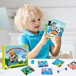 Interactive Brain Train Smart Games Early Childhood Education Flashcards for sale