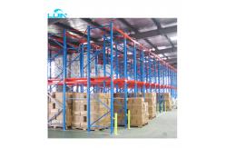 China 2.5mm Depth Industrial Storage Racking Customized Drive In Pallet Racking System supplier