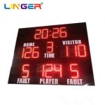 300mm Digit Height Led Basketball Scoreboard 2500mm X 3000mm for sale