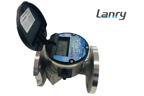 High Accuracy Irrigation Ultrasonic Water Meter Ultrawater DN50-300mm Pipe Range