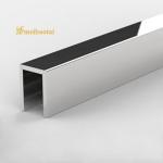 Silver 201 Stainless Steel U Channel Trim 10FT Length for Door for sale