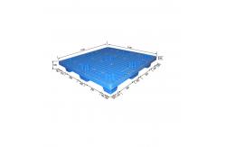 China HDPE Reversible Rackable Plastic Pallets One Piece Injection Molding supplier