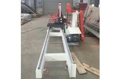 China TT1500 Twin Blade Sawmill Sliding Saw Table For Hardwood Logs Cutting supplier
