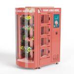 Winnsen Garden Rose Lily Fresh Cut Flower Vending Machine With Refrigeration Humidifier For Europe for sale