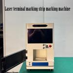 Laser Marking Machine laser metal marking machine Terminal Strip White Strip Digital Plate Plastic Identification Marking Strip Engraving Industrial Printing and Marking Machine for sale
