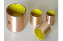 China Self Lubricating Bronze Plain Bearings , Customizable Metal Polymer Bearings supplier