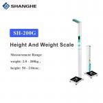 Hospital Height Weight 240V LCD HD Bmi Digital Scale for sale