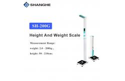 China Hospital Height Weight 240V LCD HD Bmi Digital Scale supplier