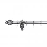 Extendable Window Curtain Rod Set Customized Curtain Pole Accessories for sale