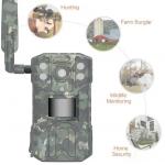 Practical 14MP Hunting Trail Camera , Night Vision 4G Wildlife Camera for sale