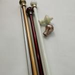 28mm 0.3mm Adjustable Home Hardware Curtain Rods for sale