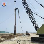 Deep Piling Engineering Vibroflot Drive Pile Machine Vibro Ground Improvement for sale