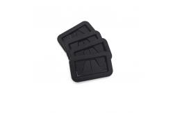 China Custom Black Silicone Rubber Square Gasket For Wide Range Of Instruments supplier