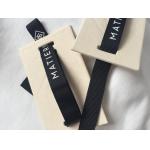 12mm Ribbon Attached Creative Clothing Hang Tags Retail Clothing Tags 3D Feel for sale