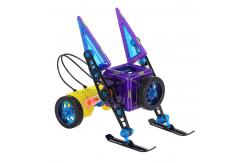 China Remote Controlled Motor Magnetic Building Blocks Magnetic Tiles With Wheels supplier