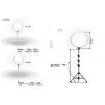 10kW Waterproof Moon Balloon Light for Film and TV Daylight Output of 5600k HMI Tungsten Lamp for sale