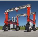 F12-20t All Weather Tire Mobile Bridge Crane For Warehouse for sale