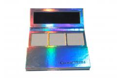 China Shiny Holographic Highlight Contour Palette Customized Makeup Empty Palette supplier