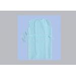 Anti Pull Disposable Isolation Gowns Elastic / Knitted Cuff With V Collar And Pockets for sale