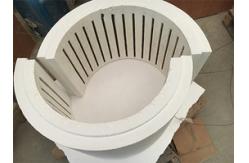 China 100mm Dia Sic Heating Elements Ceramic Fiber Insulation Panel For Boilers supplier