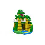 Frog Indoor Inflatable Jumper Bouncer Castles Slide Waterproof And Fireproof for sale